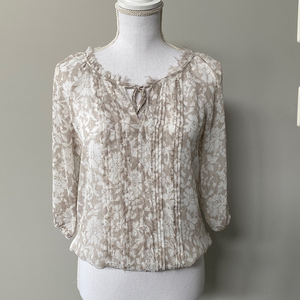Express sheer top